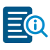 Fact sheet icon.