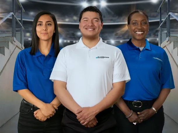 3 security guards